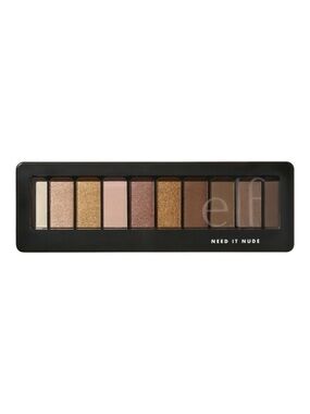 ELF Need It Nude Eyeshadow Palette - Gold, Brown & Cream Shades